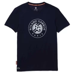 T-shirt Lacoste Sport X Roland Garros Bleu Marine
