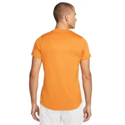 T-Shirt Nike Court Dri-Fit Advantage Orange -Tennis Soldes Magasin t shirt nike court dri fit advantage orange 2