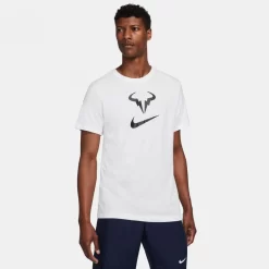 T-Shirt Nike Court Dri-Fit Rafa Blanc