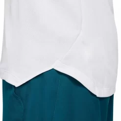 T-shirt Nike Court Dri-Fit Slam Blanc Printed -Tennis Soldes Magasin t shirt nike court dri fit slam blanc printed 3