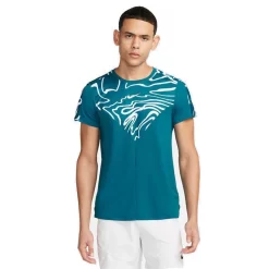 T-shirt Nike Court Dri-Fit Slam Bleu Turquoise