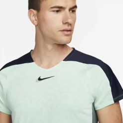 T-shirt Nike Court Dri-Fit Slam Menthe -Tennis Soldes Magasin t shirt nike court dri fit slam menthe 2