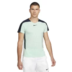T-shirt Nike Court Dri-Fit Slam Menthe