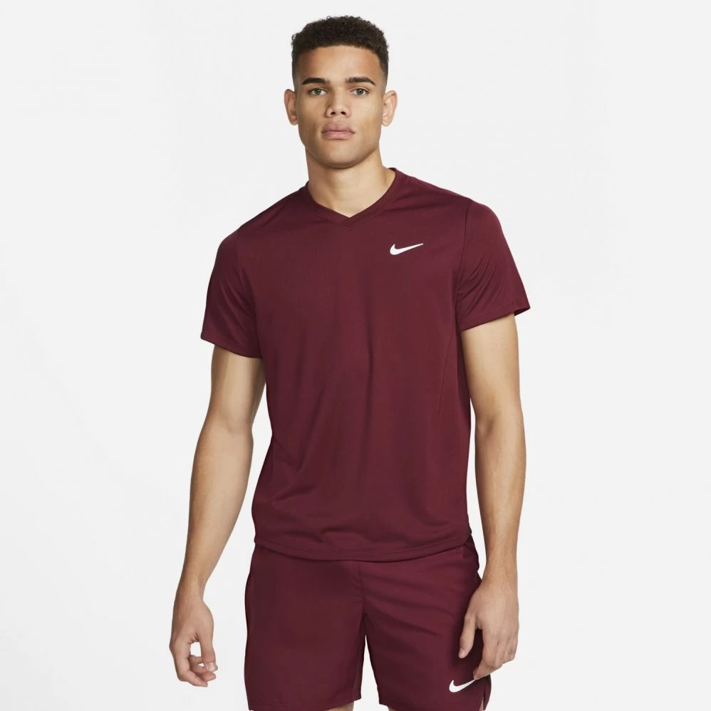 T-Shirt Nike Court Dri-FIT Victory Bordeaux 1 T-Shirt Nike Court Dri-FIT Victory Bordeaux