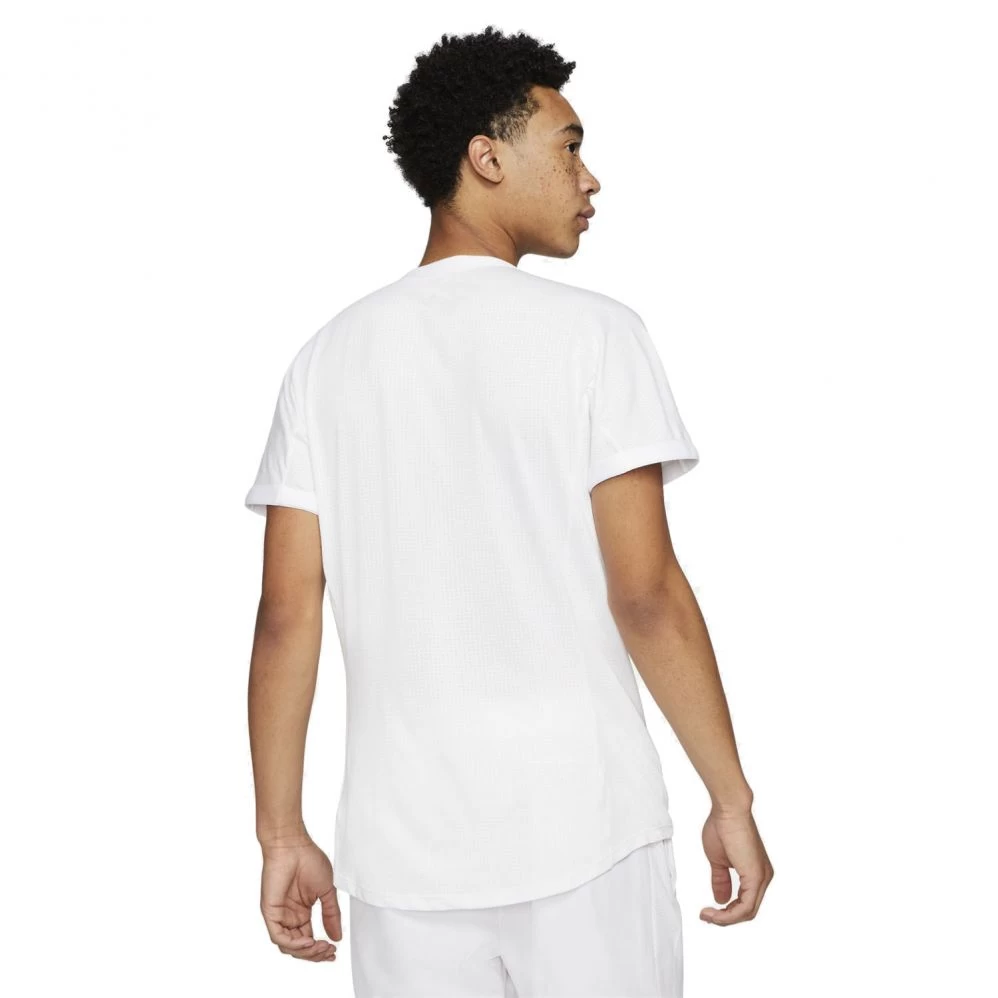 T-Shirt Nike Dri-Fit ADV Rafael Nadal Blanc Londres 2021 2 T-Shirt Nike Dri-Fit ADV Rafael Nadal Blanc Londres 2021 – Image 2