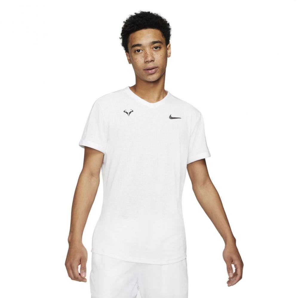 T-Shirt Nike Dri-Fit ADV Rafael Nadal Blanc Londres 2021 1 T-Shirt Nike Dri-Fit ADV Rafael Nadal Blanc Londres 2021