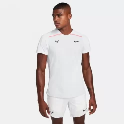 T-Shirt Nike Dri-Fit ADV Rafael Nadal Gris / Corail