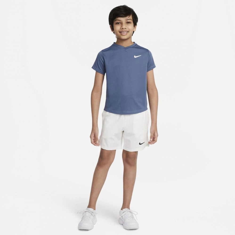 T-Shirt Nike Junior Dri-Fit Victory Bleu Gris 5 T-Shirt Nike Junior Dri-Fit Victory Bleu Gris â Image 5